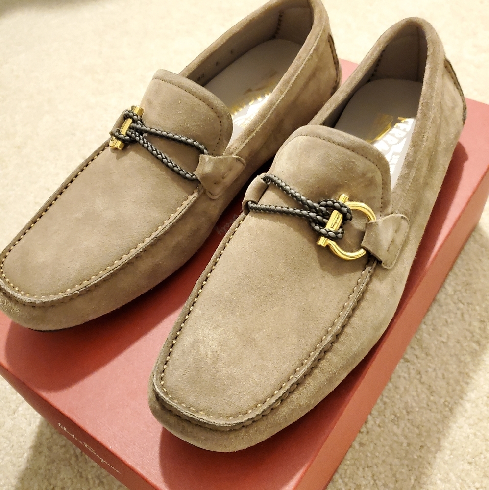 Salvatore Ferragano parigi suede driver